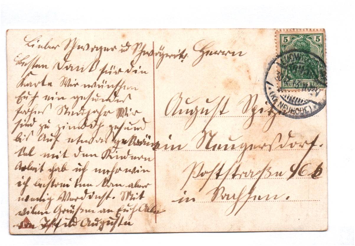 Ak Prosit Neujahr Weltall Kosmos Mond Sterne Zeppelin 1913