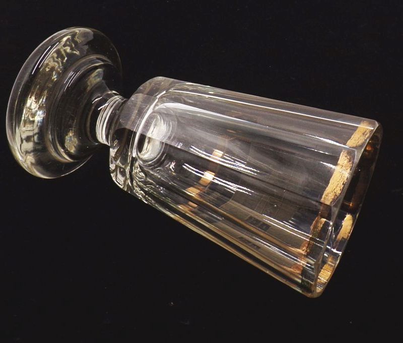 Altes Andenkenglas Restauration Oybin Oberlausitz um 1900