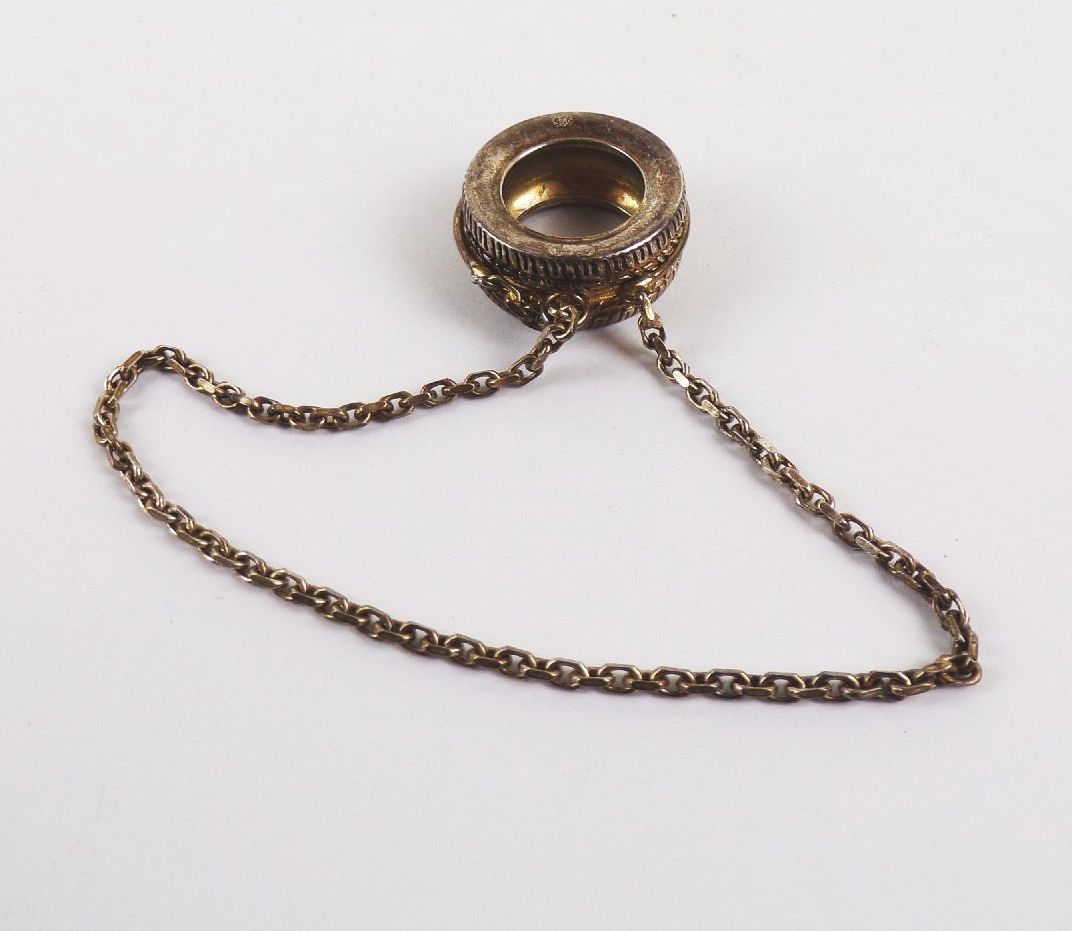 Alte Reklame Kette Fulda Carat Assuro 925er Silber Autoreifen Oldtimer Alte Reklame Kette Fulda Carat Assuro 925er Silber Autoreifen Oldtimer