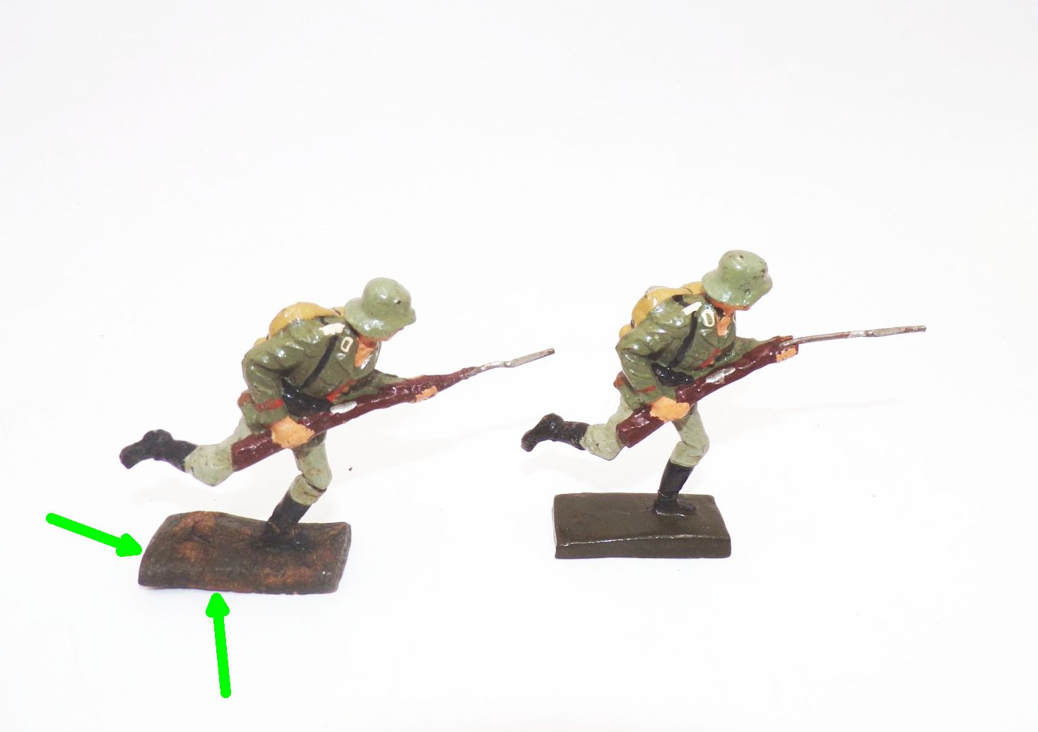 Konvolut Elastolin Soldaten Schützen 2 Wk WW2 Massefiguren Konvolut Elastolin Soldaten Schützen 2 Wk WW2 Massefiguren