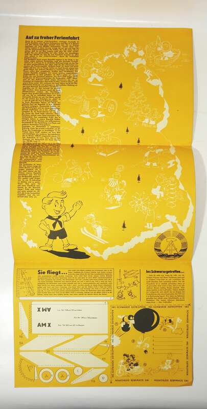 Frösi Umschlag Heft 8 Jahrgang 1959 Fröhlich sein und singen 