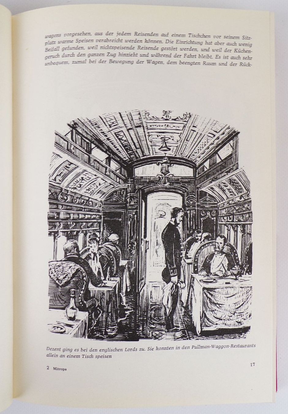 Mitropa zwischen gestern und morgen 1966 DDR Buch Transpress 
