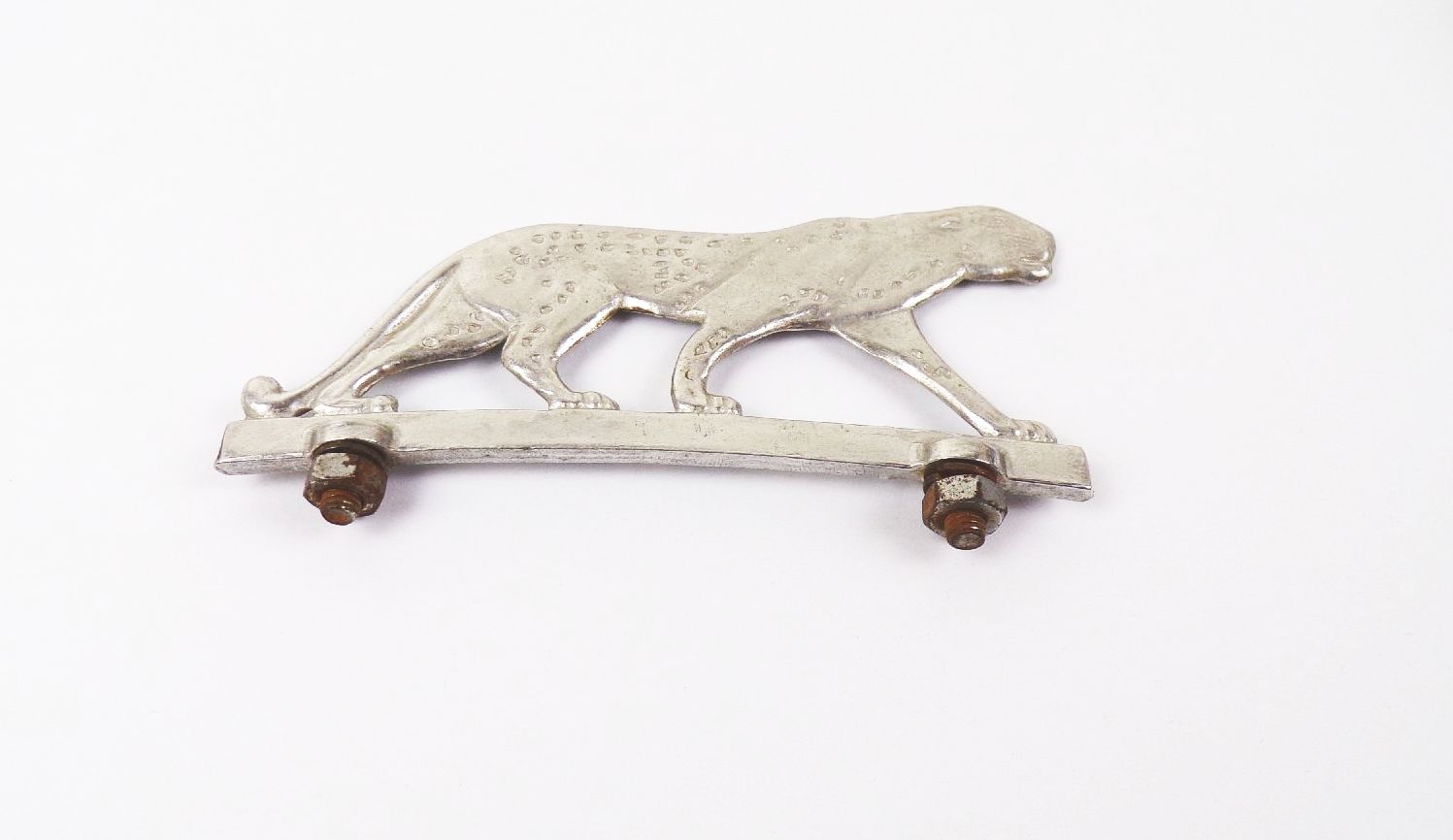Alte Panther Fahrrad Schutzblechfigur Emblem Oldtimer 