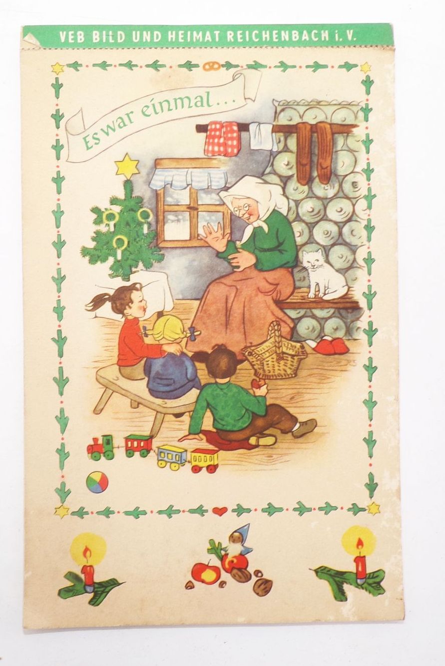 Alter Märchen Adventskalender Es war einmal DDR 1959