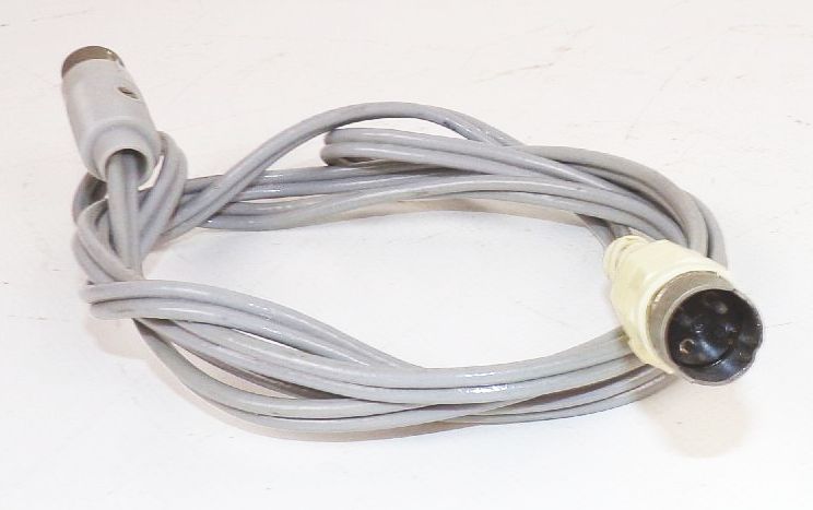 DDR Radio Kabel 3polig Anschlusskabel Dioden Grau Diodenkabel