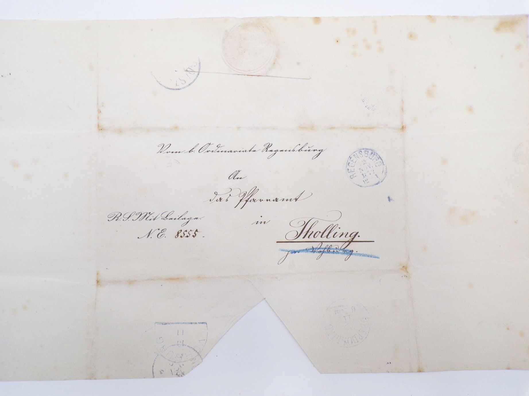 Vorphila Nachlass Bayern Regensburg Ingolstadt Stempel