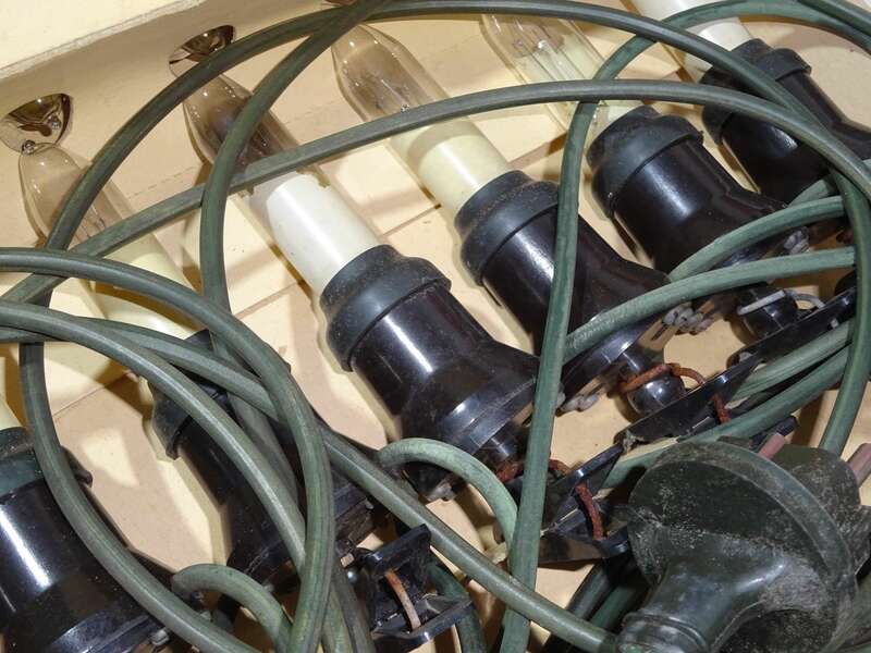 Aka Electric 16er Lichterkette Aussen Weihnachtsbeleuchtung vintage