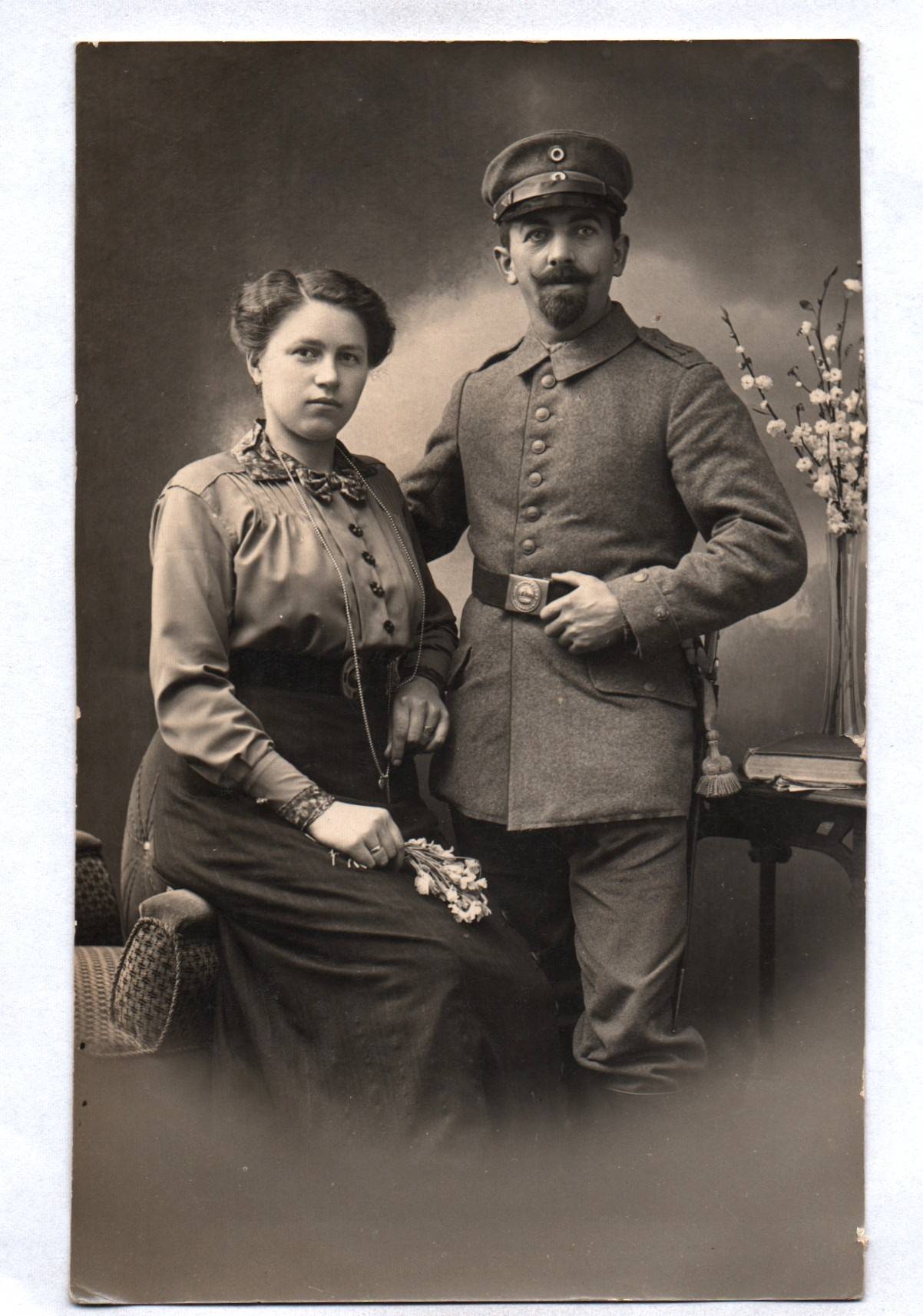 Foto Ak Soldat IR 11 Gera Reuss Thüringen 1 WK WW1
