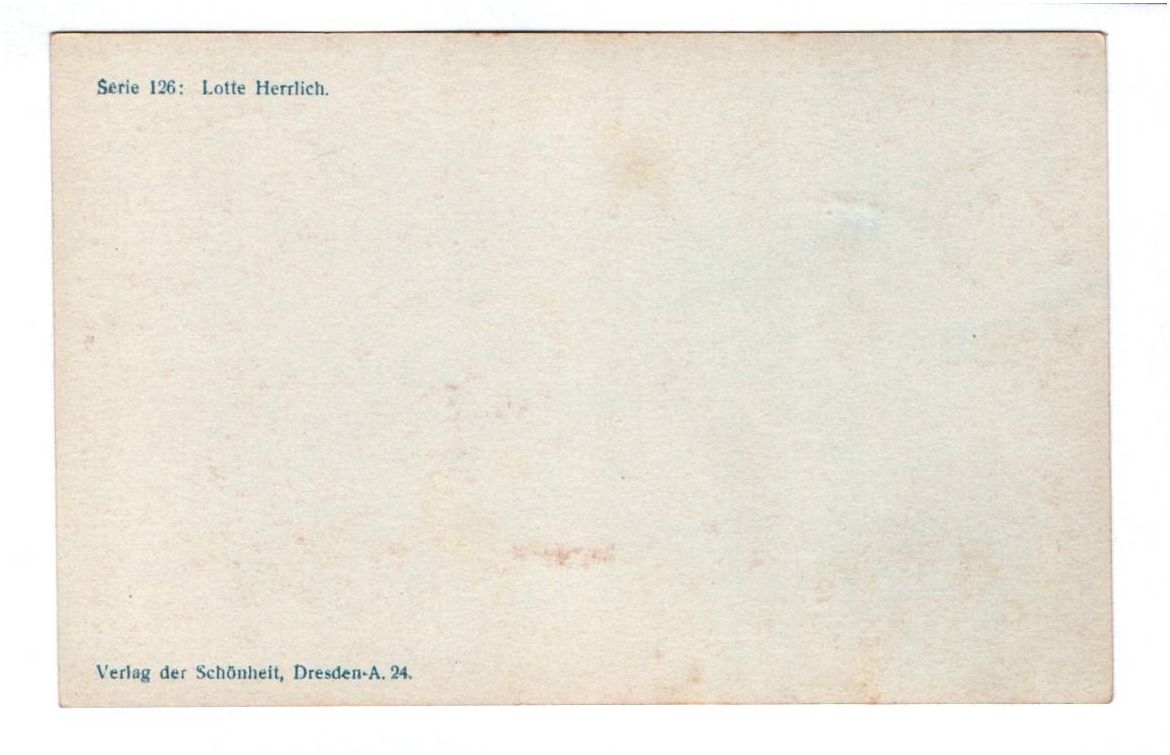 Foto Ak nackte Frau Serie 126 Lotte Herrlich Verlag der Schönheit Dresden 1920er Foto Ak nackte Frau Serie 126 Lotte Herrlich Verlag der Schönheit Dresden 1920er