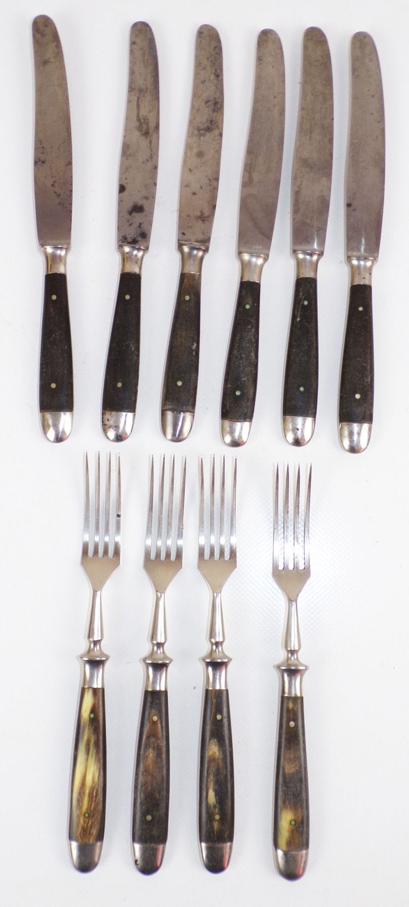 Besteck Schmidt und Söhne Solingen 10 Teile Messer Gabel Antik Besteck Schmidt und Söhne Solingen 10 Teile Messer Gabel Antik