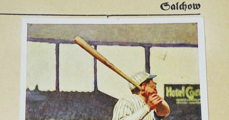 Handbuch des Sports 1932 Babe Ruth Sammelbilderalbum