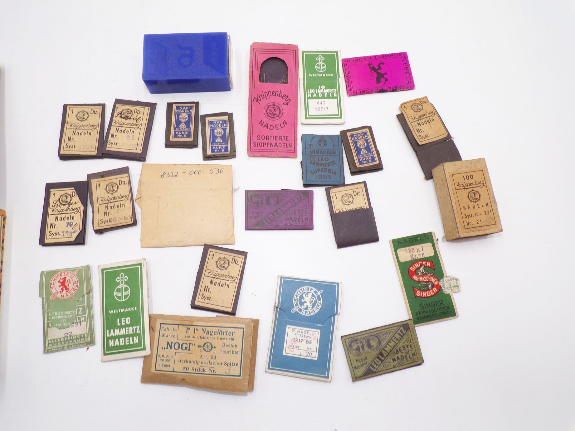 Alte Nadeln Nähnadel Konvolut needles 