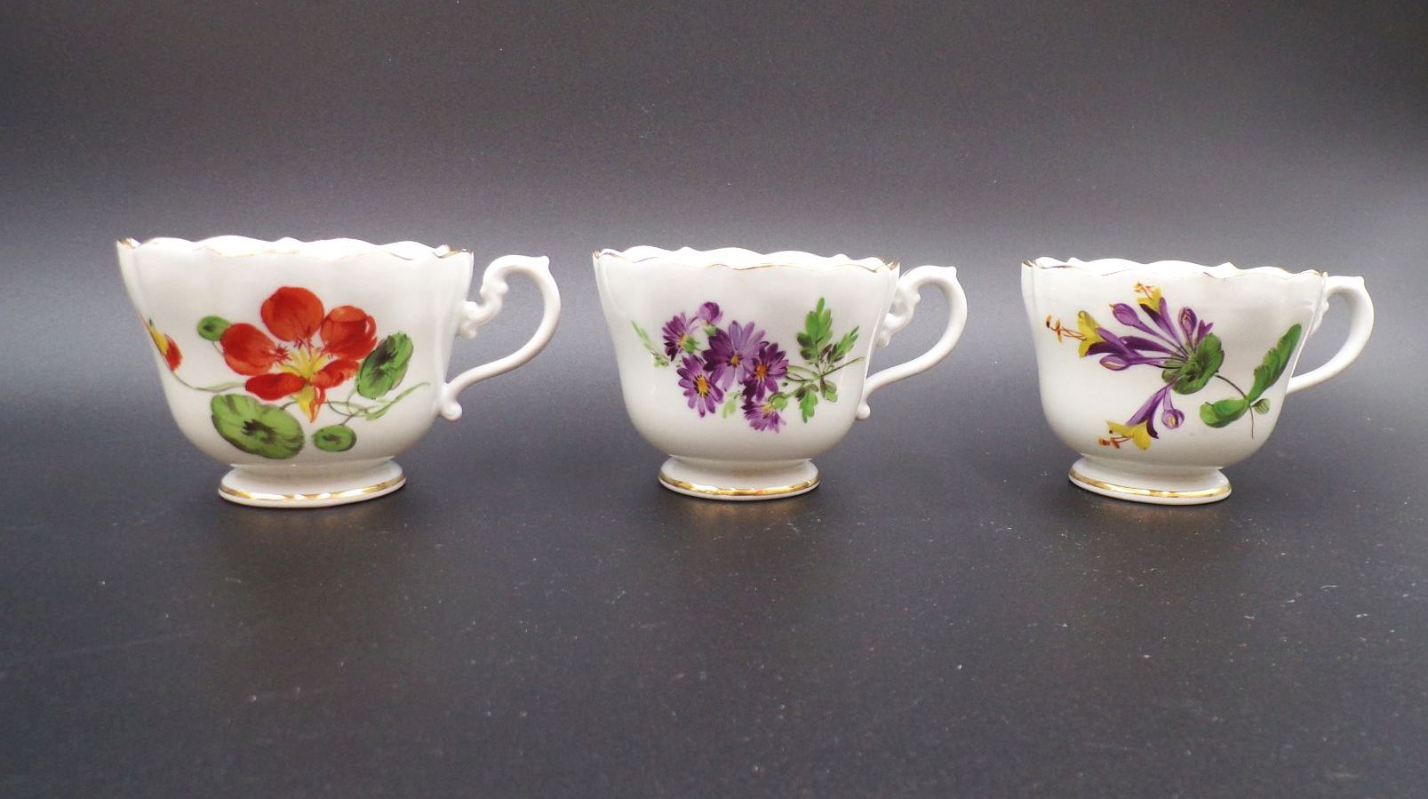 Meissen Kaffeeservice Bunte Blume 26 Teile 2 Wahl Meissen Kaffeeservice Bunte Blume 26 Teile 2 Wahl