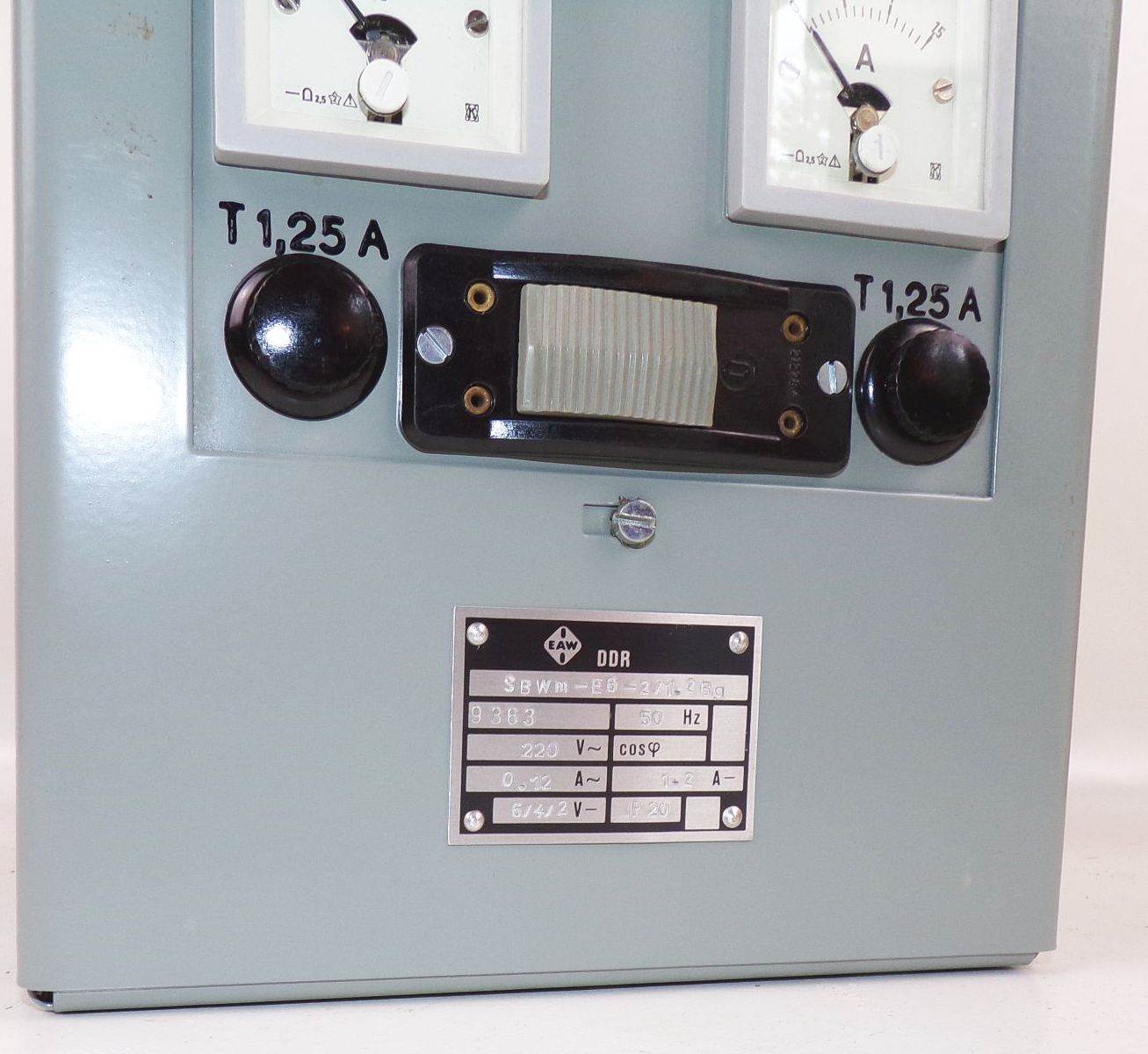 DDR Halbleiter Gleichrichter EAW Originalkarton Batterie Ladegerät