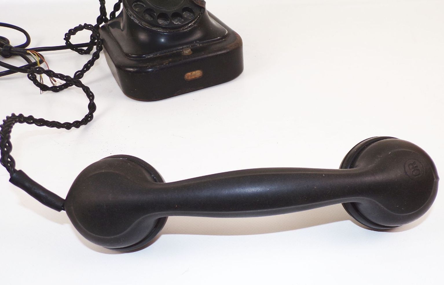 Altes Siemens Halske Telefon Wählscheibe Schwarz DR wohl Reichsbahn 