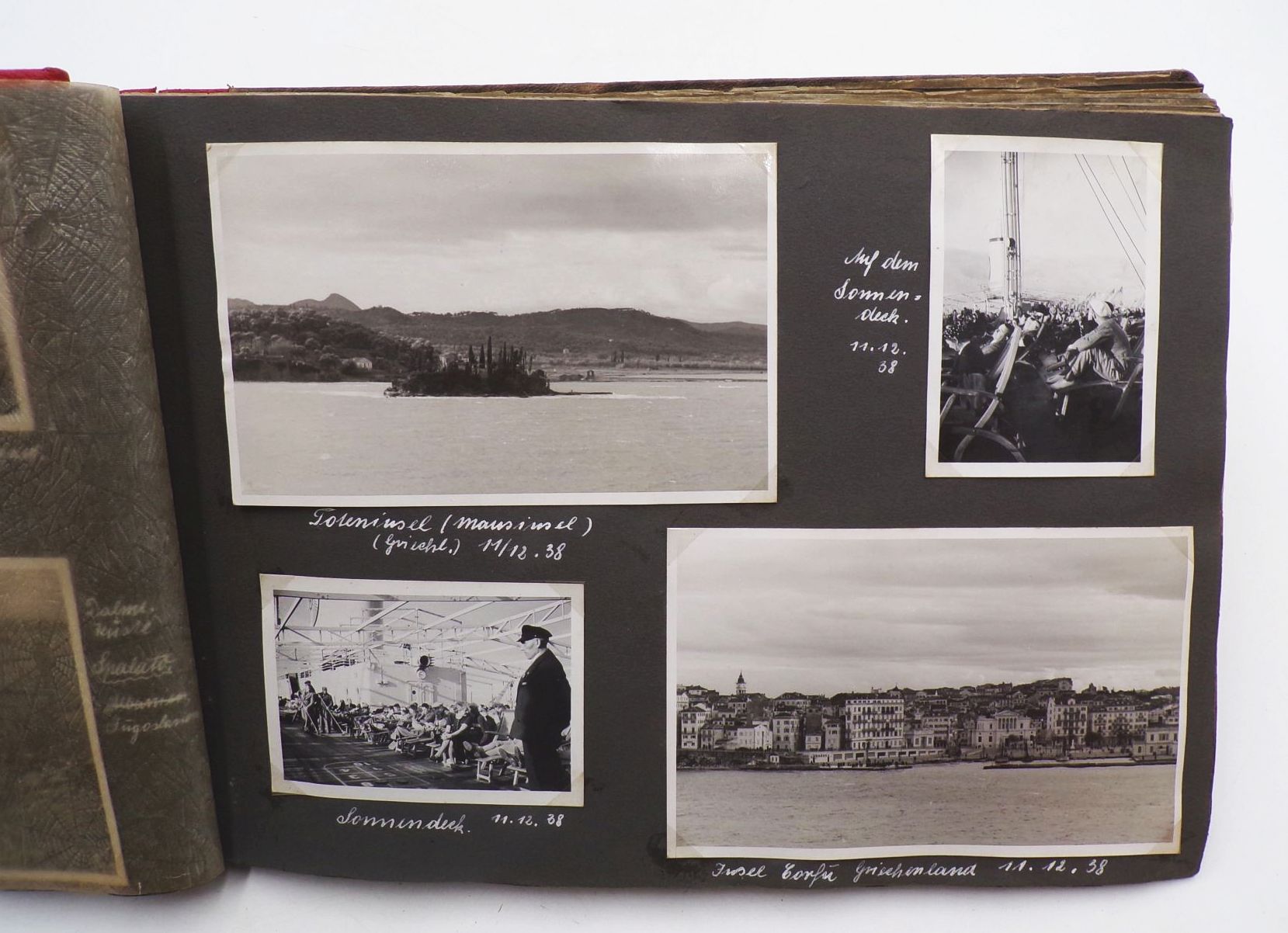 Fotoalbum Wilhelm Gustloff Italien Griechenland 1938
