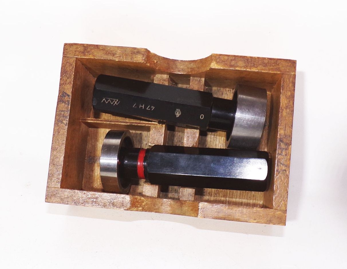 Grenzlehrdorn 47 H7 Lehrdorn Prüfdorn Meßmittel Gut und Ausschußseite