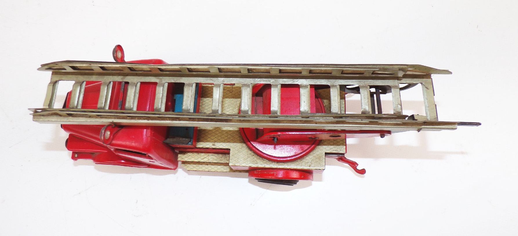 MSB Feuerwehr Blechspielzeug Uhrwerk DDR Spielzeug