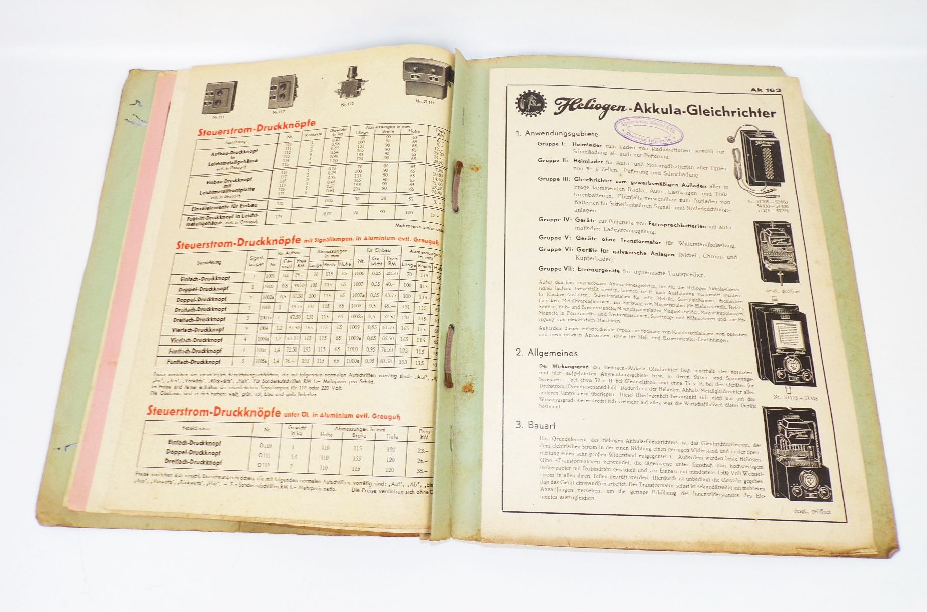 Lampen Katalog Max Schneider Görlitz 1936 Batterien Leuchtmittel Old 