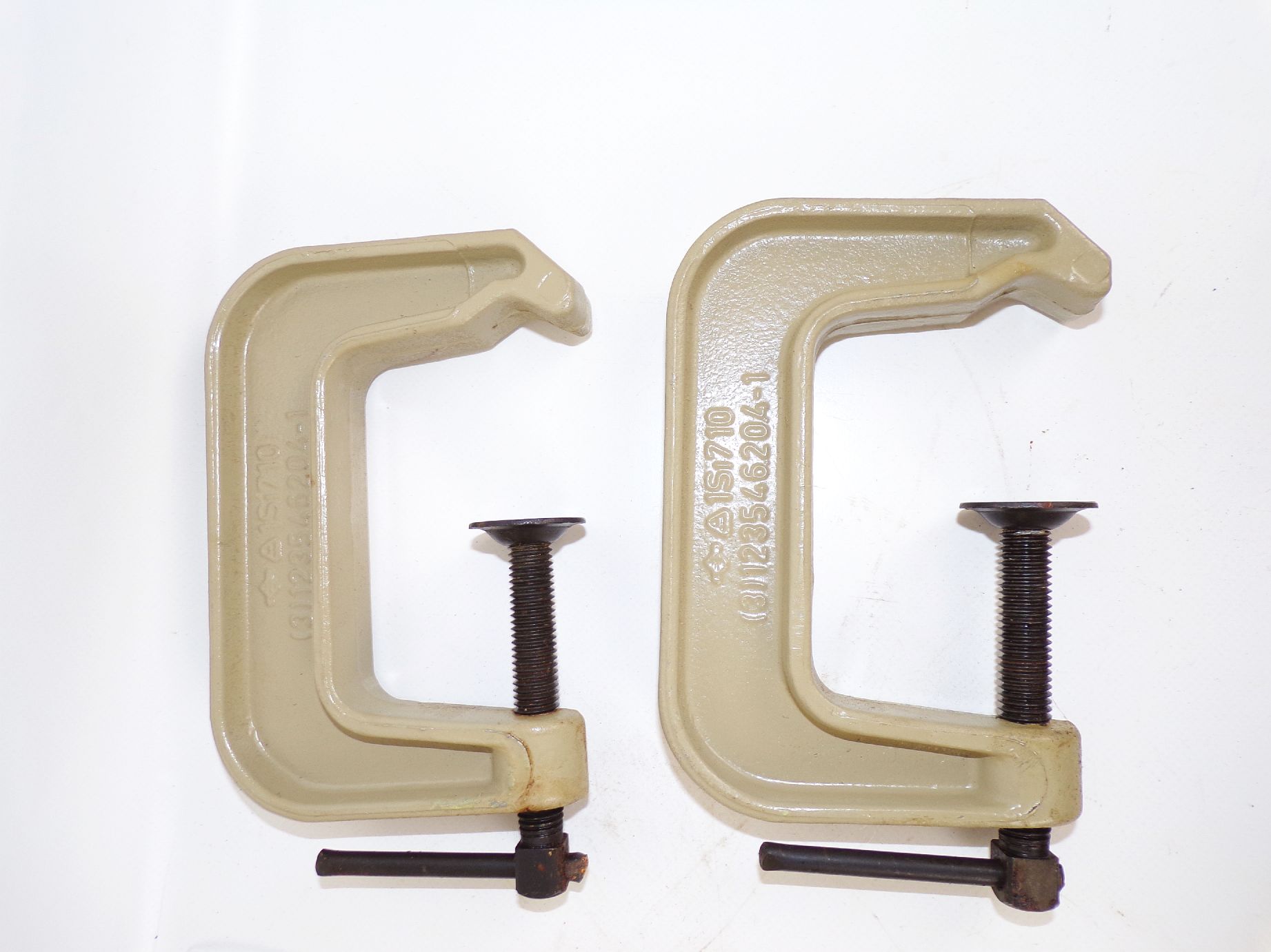 2 x Smalcalda Schraubzwinge DDR