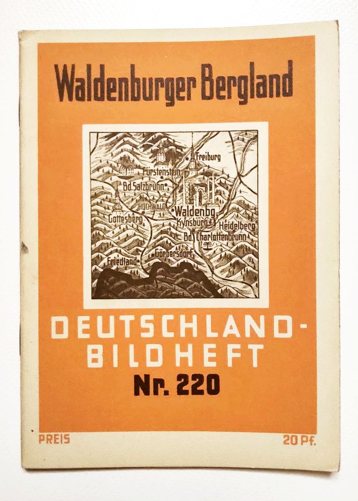 Deutschland Bild Heft Nr 220 Waldenburger Bergland Schlesien