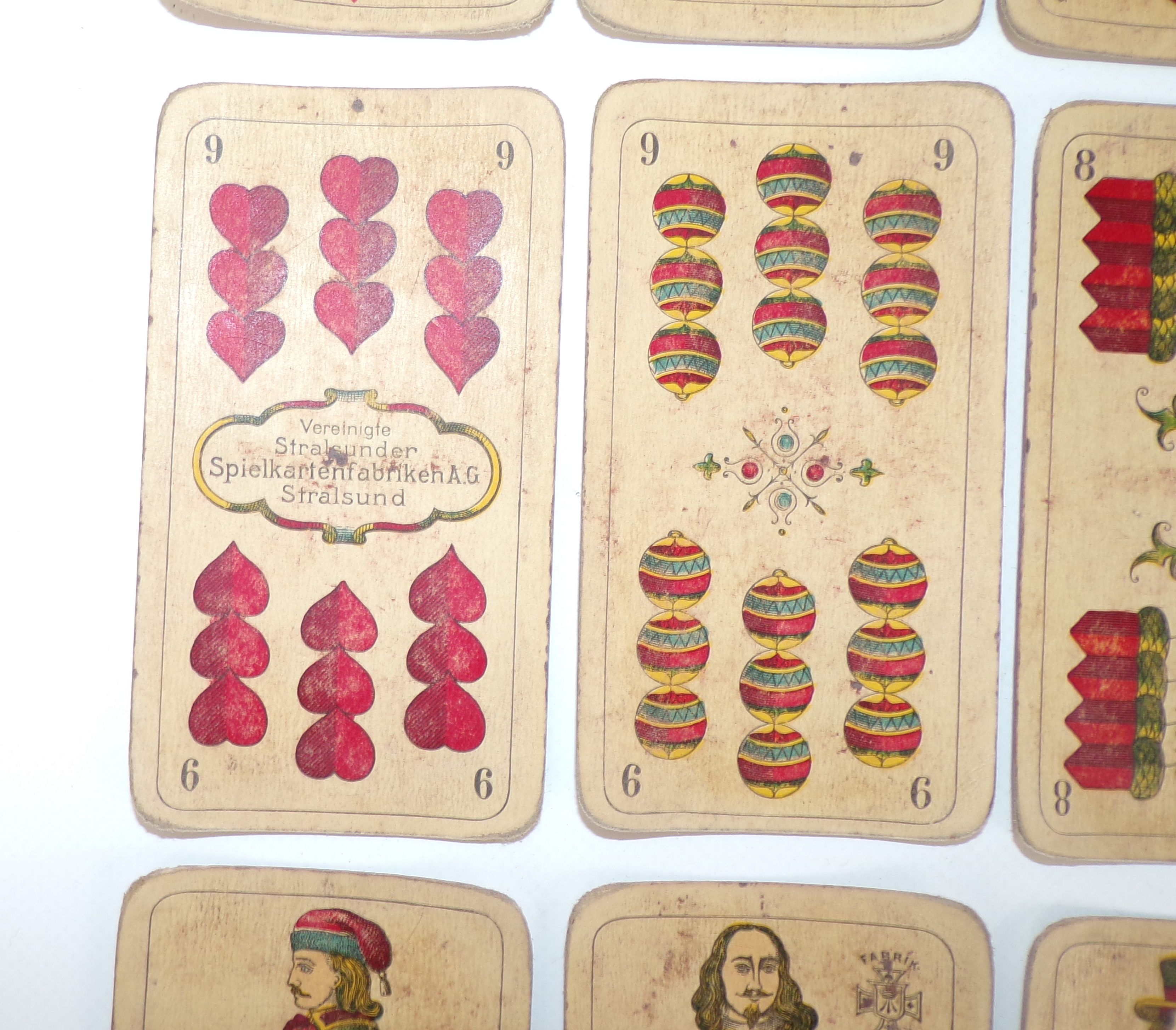 Altes Reklame Kartenspiel Gräfin Mariza Zigarette Jasmatzi Dresden 1930er 