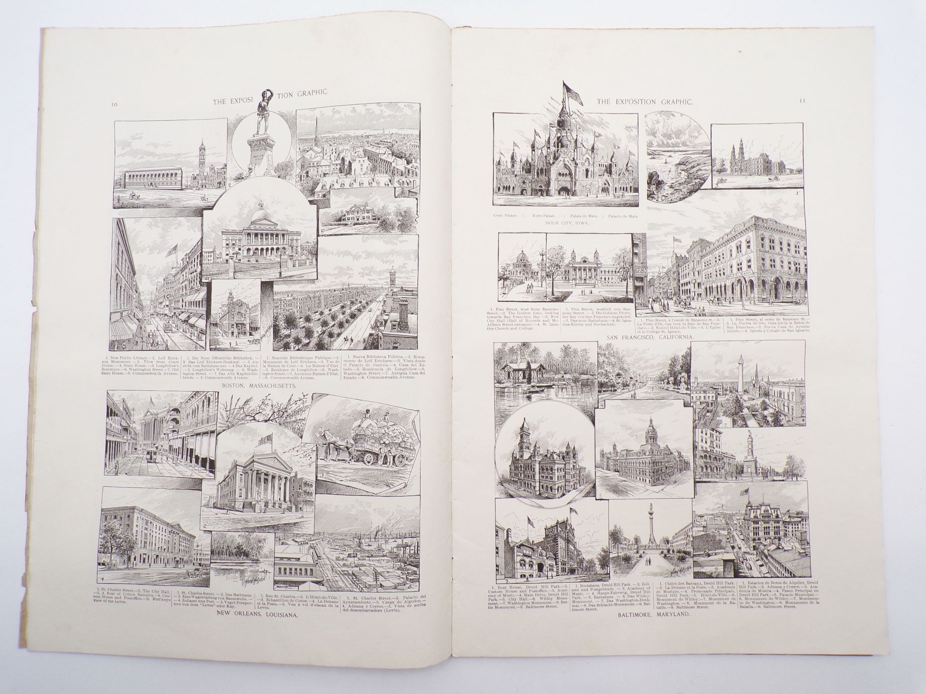 The Exposition Graphic Chicago 1892 Erster Jahrgang Nummer 1 