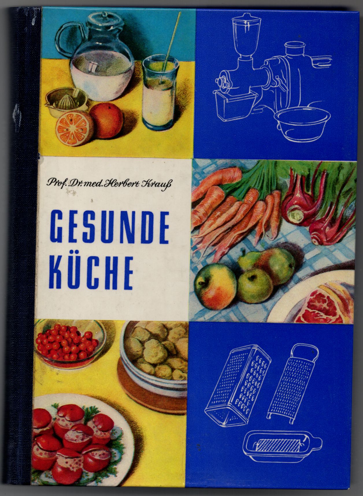 Gesunde Küche Anleitung zu einer gesundheitsförderten Ernährung Krauß DDR Buch