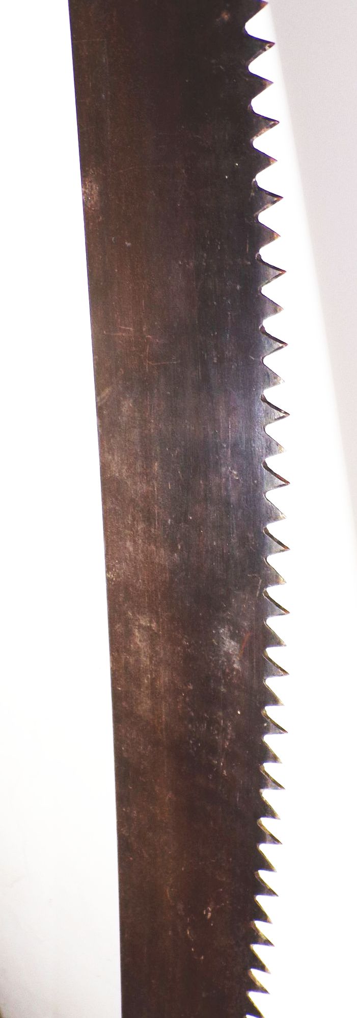 Alte Schrotsäge Hochzeitssäge 129 cm Zweimannsäge Deko Hochzeit Kopie