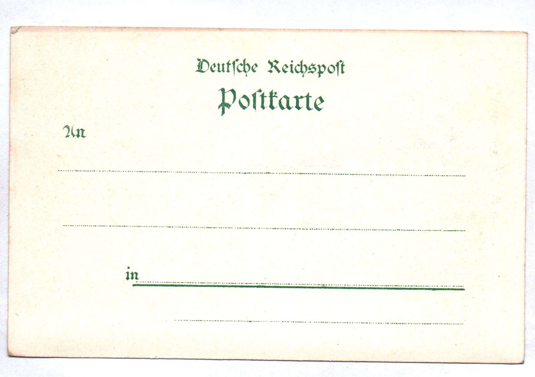 Litho Ak Hamburg 1897 Gartenbau Ausstellung Deutsches Weinhaus