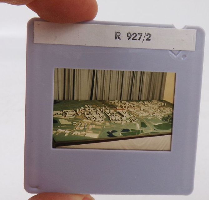 Dia Serie Beispiele sozialistischer Architektur R927 DDR Lehrmittel Studium 