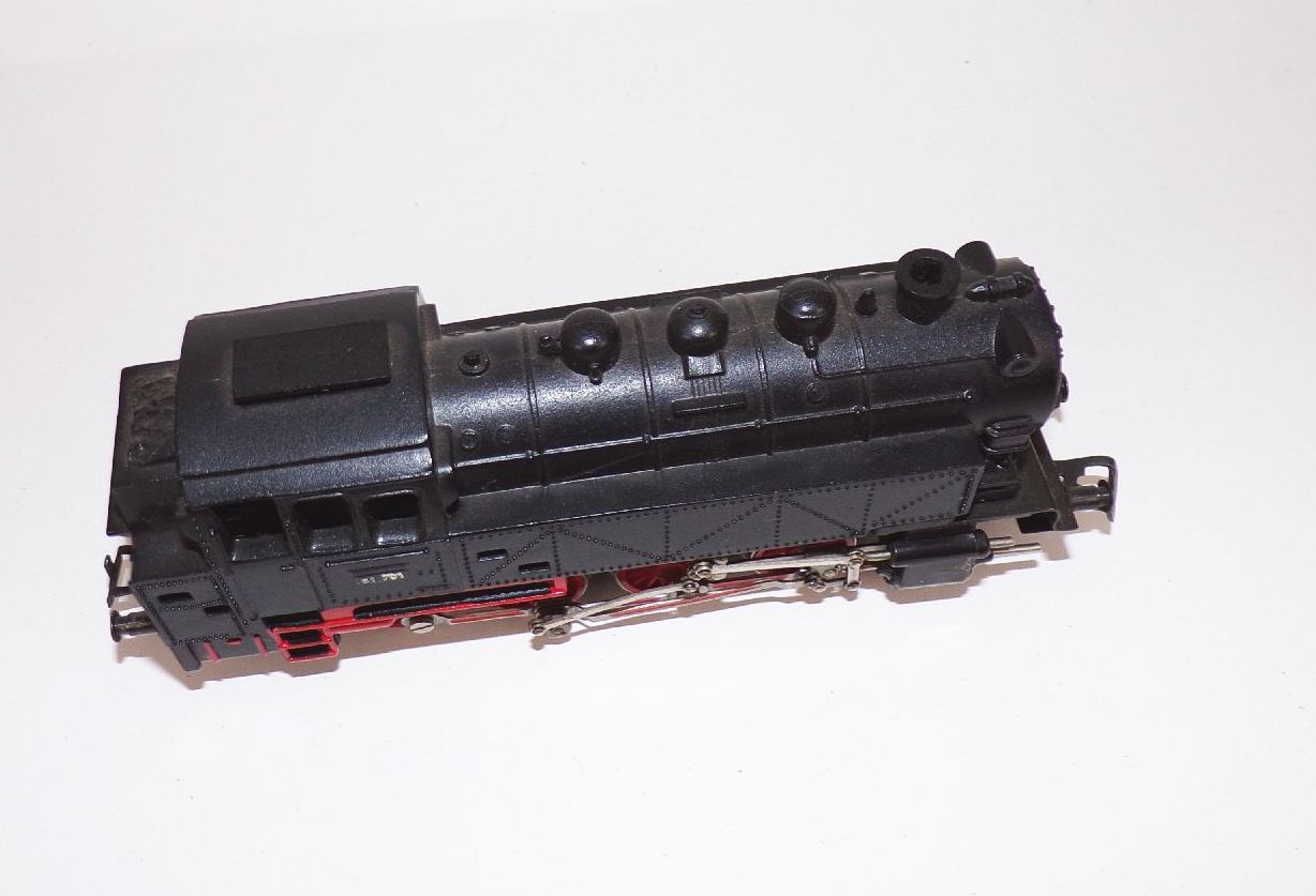 PIKO Güterzuglok BR 81 ME 1701 Spur H0 mit OVP mit Licht 