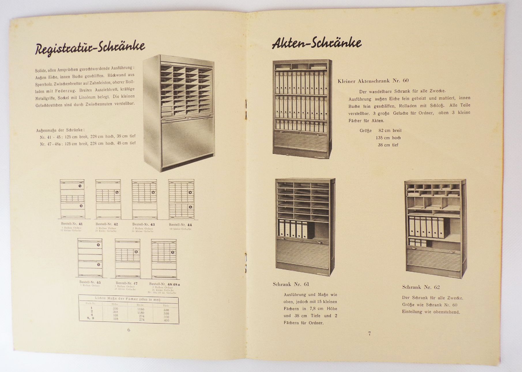 Alter Katalog Büro Möbel Bensegger Rosenheim 1930 er 