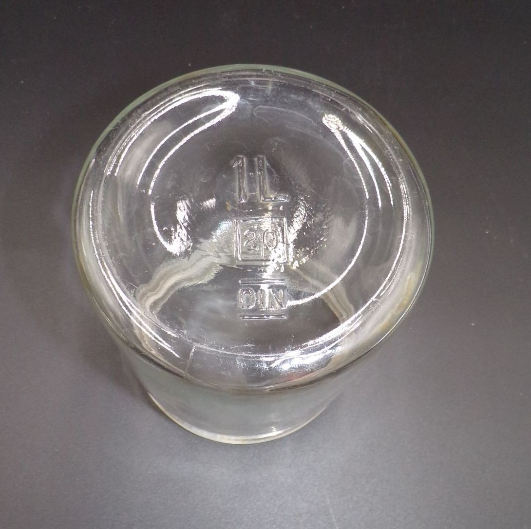 Altes Einmachglas Vorratsglas Kompottglas Deko Vintage Glas