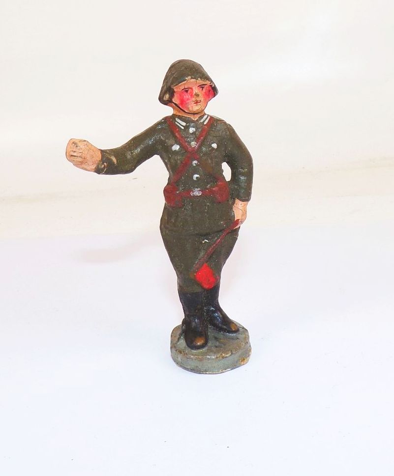 Alte Massefigur NVA Winker Regulierer 