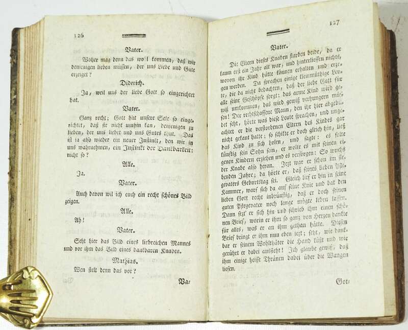 Kleine Seelenlehre für Kinder von Campe 1784 Kupfer