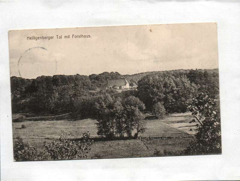 Ak Heiligenberger Tal mit Forsthaus 1911