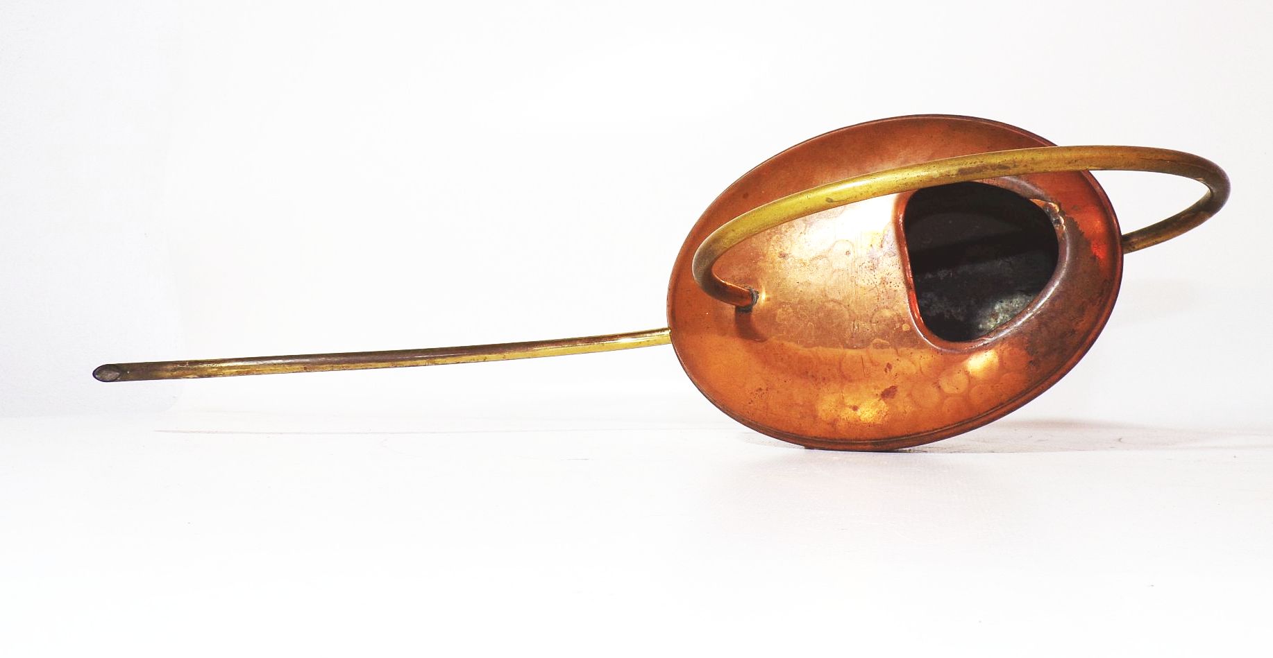 DDR Zimmergießkanne Messing Vintage Retro Blumen Gießkanne 