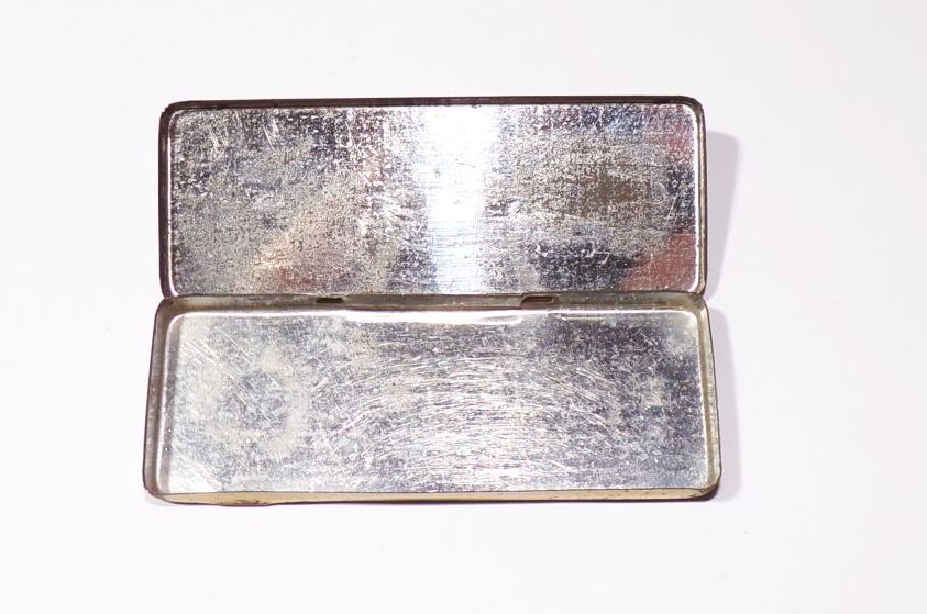 Alte Blechdose Sport Casino Dresden Zigarettenpapier 1935 Flugzeug 