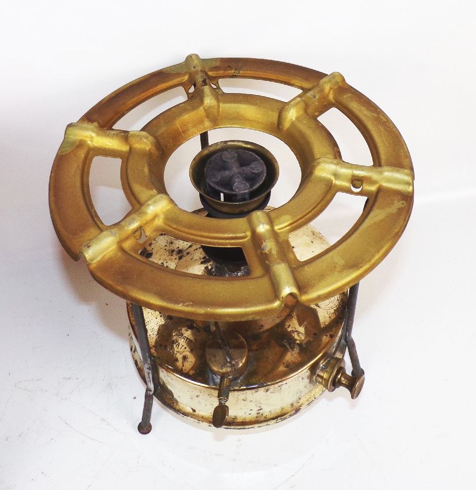 Alter Bat Kocher Petroleumgaskocher Campingkocher Zubehör Originalkarton