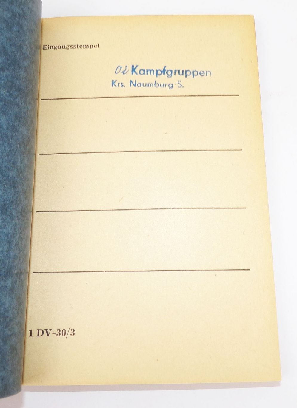 NVA Gefechtsvorschrift für mot Schützen und Panzereinheiten Zug Gruppe Panzer