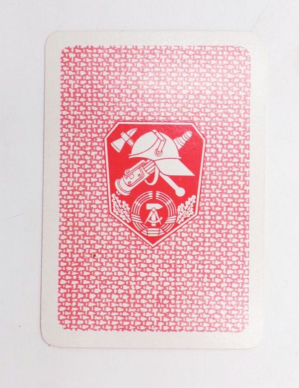 Altes DDR Kartenspiel Feuerwehr Technik gestern und heute 1984 Pössneck Altes DDR Kartenspiel Feuerwehr Technik gestern und heute 1984 Pössneck