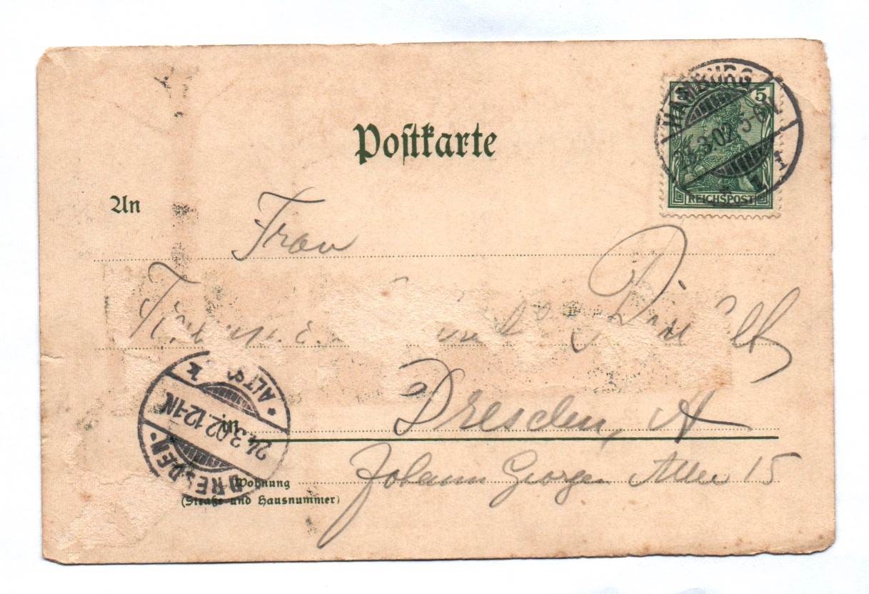 Ak Hamburg Der Hafen von der Seewarte aus gesehen DR 1902 Ak Hamburg Der Hafen von der Seewarte aus gesehen DR 1902