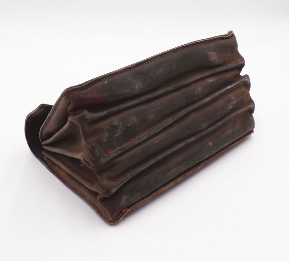 Alte Ledertasche Tragetasche Requisit true Vintage Alte Ledertasche Tragetasche Requisit true Vintage