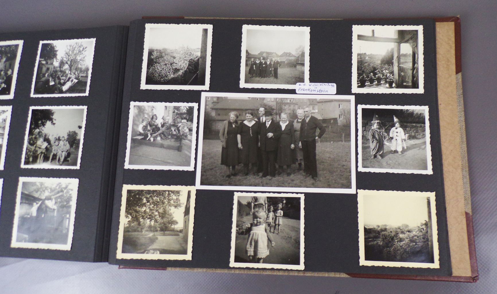 Altes Fotoalbum weiblicher RAD Alltag Ausflug 1949 Altes Fotoalbum weiblicher RAD Alltag Ausflug 1949