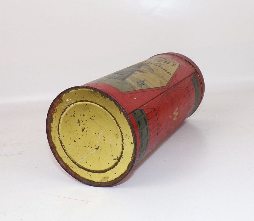 Alte Kakao Blechdose Delden Leer Ostfriesland um 1910 toller Zustand Alte Kakao Blechdose Delden Leer Ostfriesland um 1910 toller Zustand
