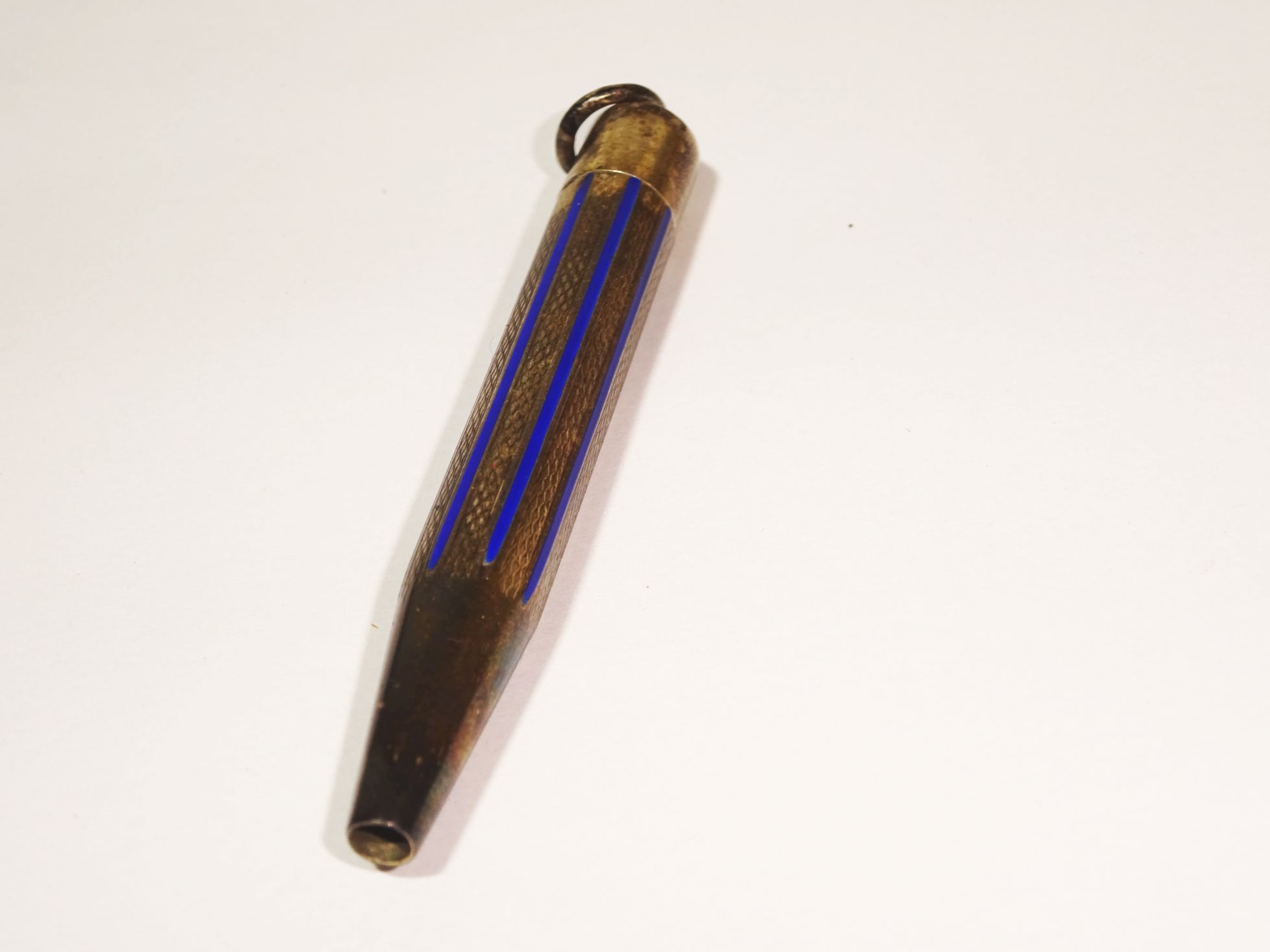 Silber Minen Bleistift emailliert Hirsch Reichenbach Schlesien 1930er 