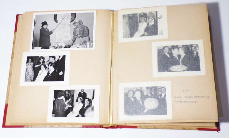 Konvolut alter Fotos Fotoalben vintage