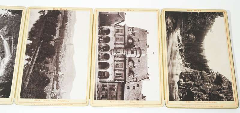 Leporello Harz 1892 1893 Römmer Jonas Hofphotographen Dresden Foto Ansichten 