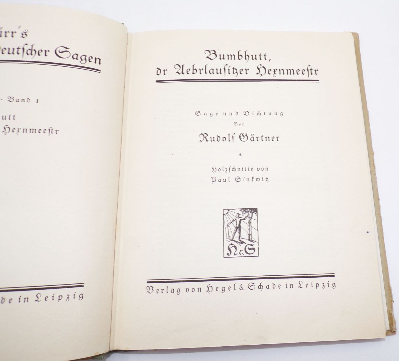 Bumbhutt dr Aeberlausitzer Hexenmeister Rudolf Gärtner Paul Singwitz